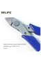 RELIFE RL-0001 Diagonal Pliers High Hardness and Precision Electronic Wire Cutting Nipper Phone R... - 4