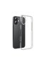 Apple iPhone 16 Compatible Case Zebana Transparent Soft Silicone Case Transparent