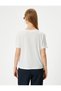 Basic T-Shirt Crew Neck Short Sleeve Cotton - 4