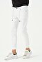 Men's Elastic Skinny Fit Jeans White
