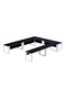 Vorm 136-14 U-Shaped Conference Meeting Table for Office - 12 Seater, Black - 2