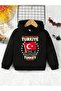 Children's Turkey Themed Hooded Swetshirt