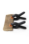4 inches Allsome 4PC 4inch Spring Clamps DIY Plastic Nylon Clamps Spring Clip for Woodworking Photo - 5