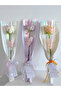 10pcs Single Rose Sleeves Flower Wrapping Bag Bouquet Packaging Bags Clear Cellophane Floral Wrap... - 8