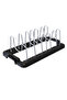 Fin In-Cabinet Pot Lid Holder - Black