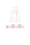 Girl's Dress Bow Chiffon Birthday Summer Evening Dress (4-7 Years) - 3