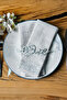 Set of 6 Ramadan Kareem Metal Napkin Decorations - Islamic Home Table Decor - 6