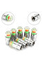 8pcs Motorcycle Car Tire Pressure Monitor Valve Cap Sensor Indicator Eye Alert Auto Tire Pressure... - 3