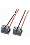 2 قطعة مأخذ محول الأسلاك تسخير مآخذ موصل سلك السيارة كابل التوصيل ل H7 LED المصابيح الأمامية السيارات... - 3
