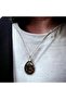 Natural Stone Drop Rhodonite Stone Pendant, Non-Tarnishing, Without Chain