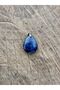 Natural Stone Drop Lapis Stone Pendant, Non-Tarnishing, Without Chain - 4
