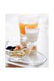 4-Piece Papaya Modern Design Serving Bowl and Platter Set - 2