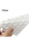 8x2.5mm-100pcs 100Pcs Self Adhesive Door Stopper Damper Buffer Cabinet Bumpers Silicone Furniture P - 2