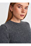 10703 bicycle collar sequin glitter knit sweater - smoke - 4