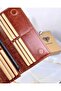With Phone Compartment - Genuine Leather Wallet - with Magnet and Hand Tape - Large Portfolio 2028 - 3