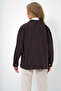 Bitter Brown Double Pocket Denim Jacket with Tassel Detail Alc-X13463 - 6