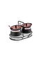 Latin Leather 2-Piece Spice Jar Set - 2