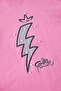 Pink Printed Knitted T-Shirt Tkdss25Ts00045 - 2