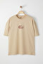 Mink Oversize/Wide Cut Printed 100% Cotton T-Shirt Tmnss23Ts00261 - 3