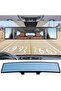 Black Car Mirror Interior Rearview Mirrors Universal Auto Rear View Mirror Anti-glare Wide-angle Sur