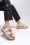 Alyfarrel Women's Sandals 0012319 Beige - 4