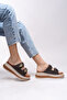Lischaris Women's Slippers 0012321 Brown - 5