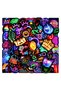 100pcs 50/100pcs Neon Light Stickers for Skateboard Laptop Luggage Phone Case Car Motorcycle Bike Co - 7