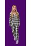 Zerda Suede Pajama Set - 5