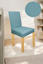 Spandex Micro Honeycomb Fabric Lycra Elastic Non-Pilling 6-Piece Chair Cover Quality Chair Cover - 3