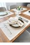 35X50Cm 12 Pcs 100% Cotton Raw Linen American Placemat, Vintage Presentation Napkin, Linen American Serving