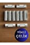 Pvc Pimapen Door Window Hinge Steel 90mm White/10 Pieces) Including Screws/Mr. Any Wire - 2