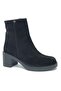830-9941-Z Judy Genuine Leather Heeled Women's Boots Black - 3