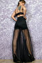 High Waist Transparent Towel Wide Leg Pants