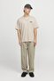 JORVESTERBRO BACK TEE SS كريمي برقبة دائرية - 5