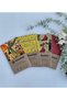 Beeswax Reusable Food Storage Cloth(with Beeswash) Set of 3 Red(20X20/30X30/40X40Cm) - 4