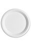 Nature Ecological Cardboard Paper Party Disposable Plate - 18 cm- 1 Pack of 50 Pieces - 5
