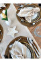 30X30Cm 4 Pieces 100% Cotton Raw Linen Serving Napkin, Presentation Napkin - 3