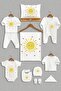 11 Piece Newborn Hospital Discharge Set Ay White Baby Set - 2