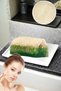 Set of 2 Natural Pumpkin Fiber Aloe Vera Soap Exfoliating Care Firming Acne Cleansing Fiber Facial Pad - 4
