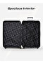 Travel Luggage 3 Pcs Lightweight Trolley Set -ABS -DARK GREY - 5
