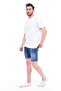 Men's Denim Shorts Slim Fit Jean Shorts - C342 - 7