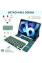Xiaomi Redmi Pad Se 11 Inch Compatible Bluetooth-Compatible Case with Stand and Pen Compartment and Keyboard Magnetic - 4