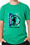 Printed Boy's Short Sleeve Round Neck T-Shirt - 3