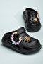 Chain Beaded Girls' Sandals-Slippers - 2