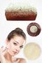 Set of 3 Pumpkin Fiber Coffee Soap Exfoliating Blemish Acne Rushur Stone Fiber Facial Scrub