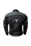 Dynamic Women's 4 Season Black Gray Motorcycle Jacket (the Models Are Tight, Order One Size Larger) - 3