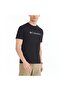 CS0287 CSC M شعار كبير أساسي فرشاة SS TEE أسود - 4