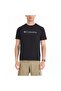 CS0287 CSC M شعار كبير أساسي فرشاة SS TEE أسود