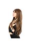Fiber Synthetic Long Straight Bangs Wig - Auburn - 3
