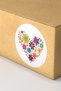 Heart Patterned Thank You Sticker Thank You Sticker Shipping Packaging Packing Label 120 Pieces 3X3Cm - 6